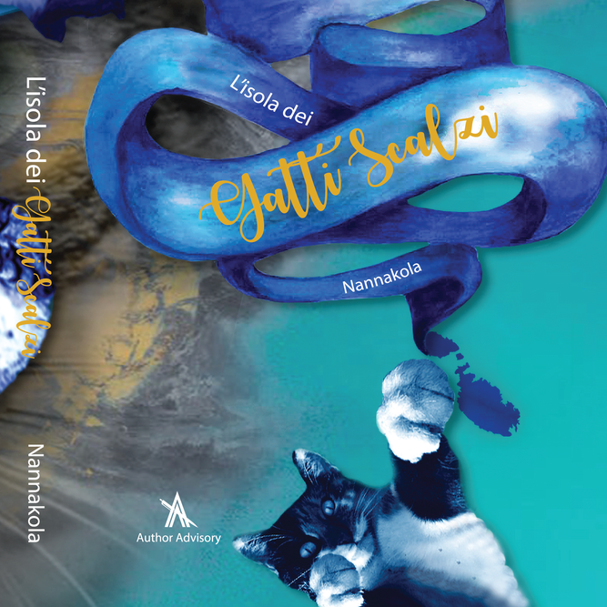 Immagine della copertina del libro di Nannakola L'isola dei Gatti Scalzi
